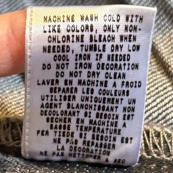 Guess Jeans Starlet Slim Boot Denim Whiskers Distressed Gray Size 27 - Picture 13 of 13